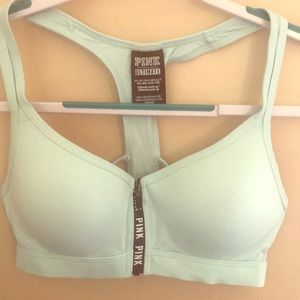 VS Pink Ultimate Strappy Back Push-up Sports Bra